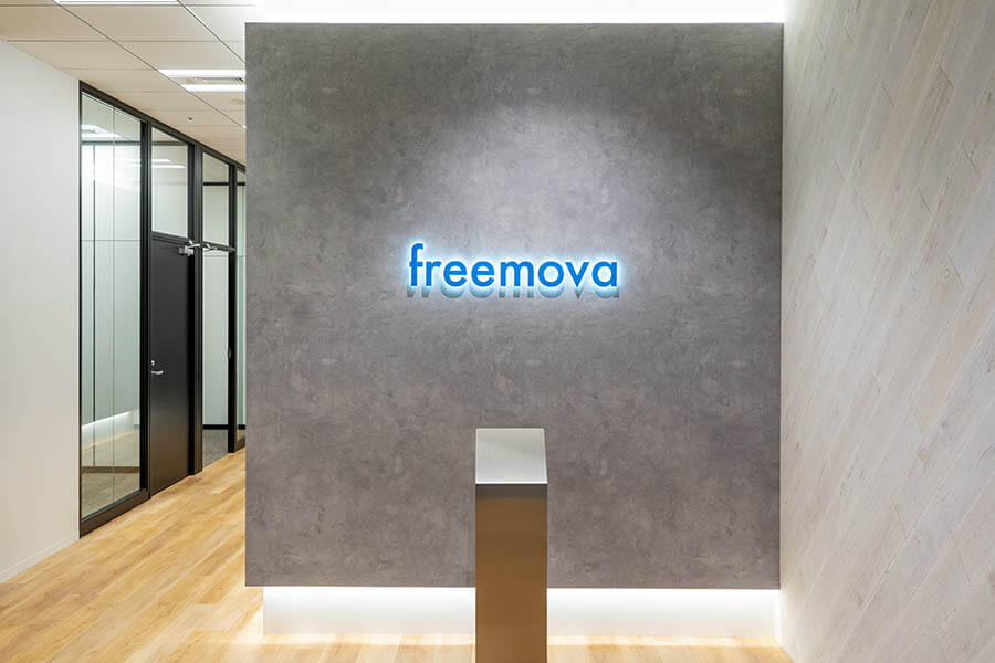 株式会社free mova 様 エントランス