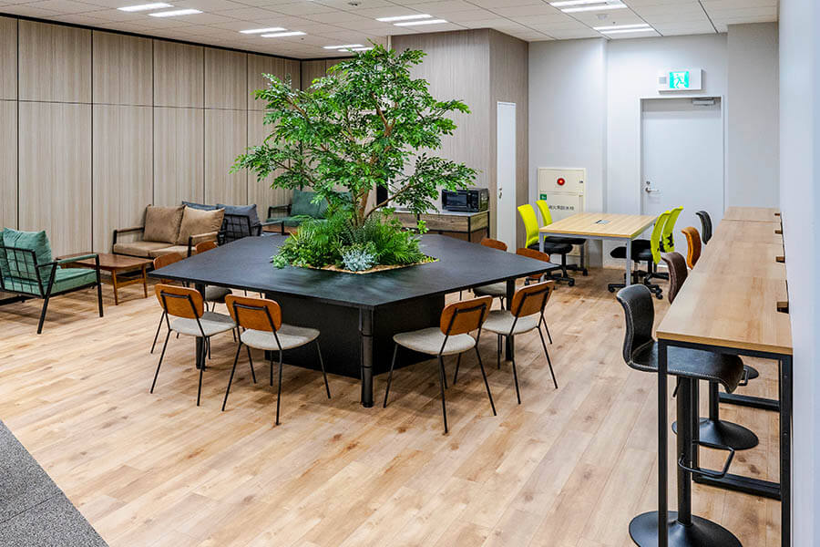 株式会社free mova 様 リフレッシュスペース・休憩室