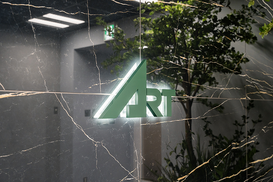 株式会社アート 武蔵小杉オフィス 様 エントランス