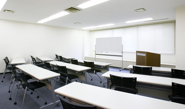 オフィスデザイン事例 株式会社スペースアップ様/株式会社ソリューション様 セミナールーム