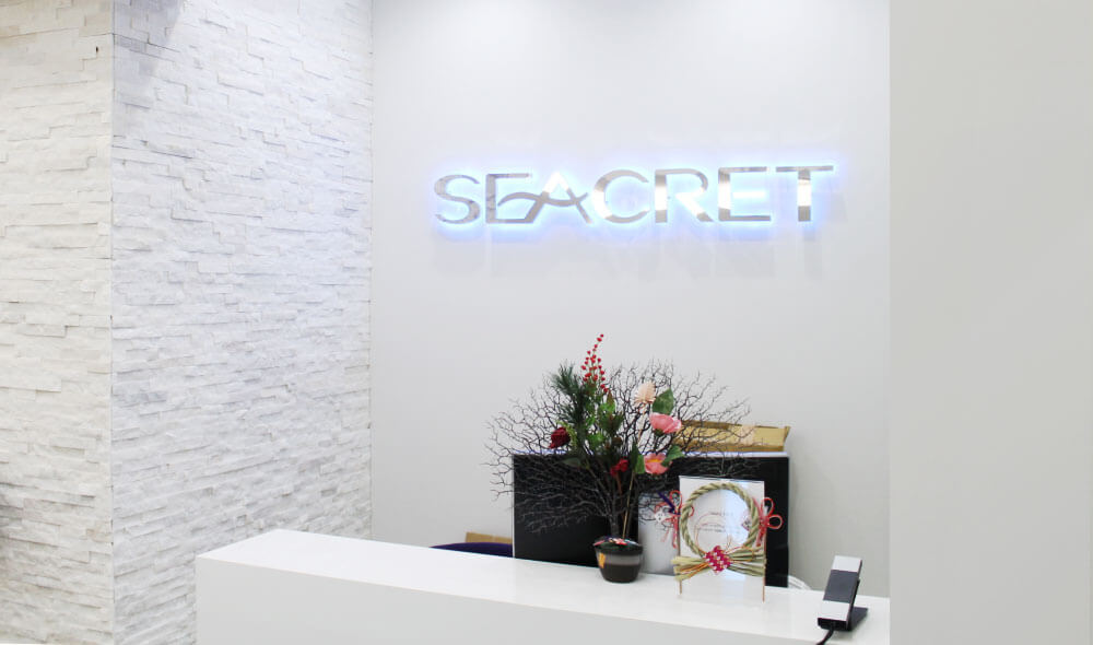 オフィスデザイン事例 化粧品会社様 エントランス