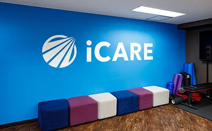 株式会社iCARE 様のオフィスデザイン事例